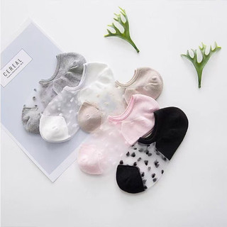 جوراب زنانه شیشه ای زیر قوزکی